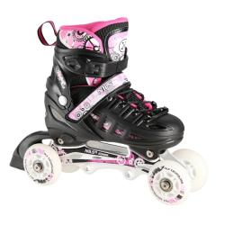 Nils NH10905.2 4v1 růžové dětské kolečkové brusle