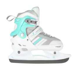 Nils NH18191 2v1 bílo-modré dětské brusle