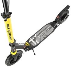 Nils Extreme HM208T černá koloběžka - odpružená s nafuk. koly (VÝPRODEJ)