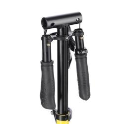 Nils Extreme HM208T černá koloběžka - odpružená s nafuk. koly (VÝPRODEJ)