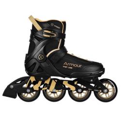 Nils NA22151 Armour černá-zlaté kolečkové brusle