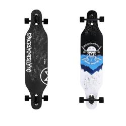 NILS Longboard Wood Skull