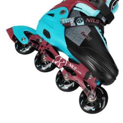 Nils Extreme NA13810 modré dětské kolečkové brusle POUZE S(EU 31-34) (VÝPRODEJ)