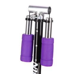 Nils HD025 LED fialová skládací koloběžka (VÝPRODEJ)