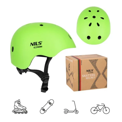 Nils Helma MT301 zelená POUZE S(52-56cm) (VÝPRODEJ)