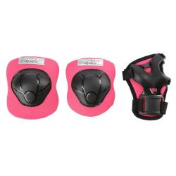 Nils Helma s chrániči Extreme MTW01+H210 růžová