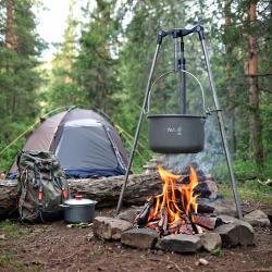 Nils Kempingový hrniec Camp NC17117 s pokrievkou 4L