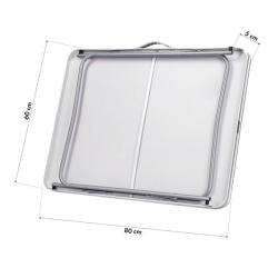 Nils Kempingový stůl Camp NC3401 80x60x70 cm tmavě šedý (VÝPRODEJ)