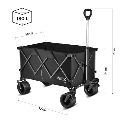 Nils Kempingový vozík Camp NC2604 XXL černý
