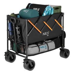 Nils Camp NC2607 XXL 160L černo-oranžový kempingový vozík