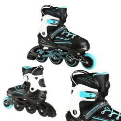 Nils NA1169 tyrkysové kolečkové brusle