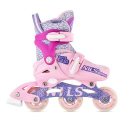 Nils Extreme NA13102 růžové dětské kolečkové brusle