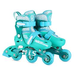 Nils Extreme NA13102 zelené dětské kolečkové brusle