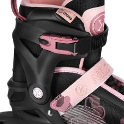 Nils NA13808 růžové dětské kolečkové brusle