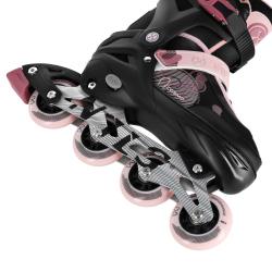 Nils NA13808 růžové dětské kolečkové brusle