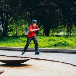 Nils Extreme NA13810 modré dětské kolečkové brusle