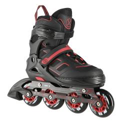 Nils NA 14174 černo-červené kolečkové brusle