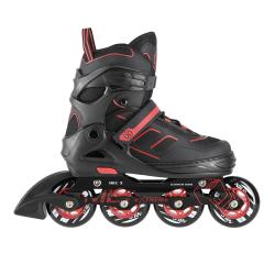 Nils NA 14174 černo-červené kolečkové brusle