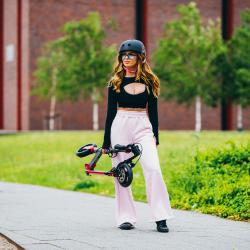 Nils HM122T kolobežka s kotúčovou brzdou a LED