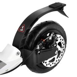 Nils Extreme HM208T bílá odpružená koloběžka s ruční brzdou