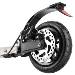 Nils Extreme HM208T bílá odpružená koloběžka s ruční brzdou