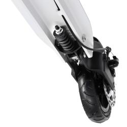 Nils Extreme HM208T bílá odpružená koloběžka s ruční brzdou