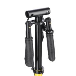 Nils Extreme HM208T černá koloběžka - odpružená s nafuk. koly