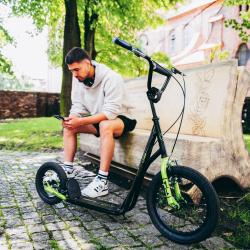 Nils WH10201 16/12 koloběžka s pumpovanými koly