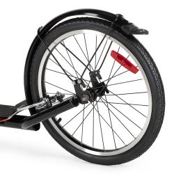 Nils WHS261 26/20 čierna kolobežka s pumpovanými kolesami