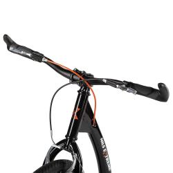 Nils WHS261 26/20 čierna kolobežka s pumpovanými kolesami