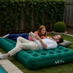 Nils Nafukovací matrace Camp NC2801 zelená 191x73x22 cm