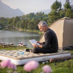 Nils Nafukovacia matrac Camp NC2802 béžová 191x137x22 cm