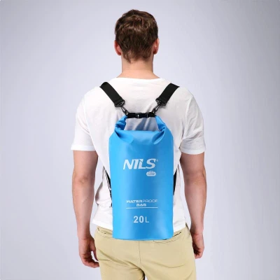 NILS CAMP Nepromokavý vak NC1703 20L modrý