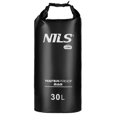 NILS Nepromokavý vak NC1703 30L černý NILS Nepromokavý vak NC1703 30L černý