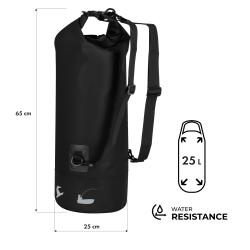 Nils Nepremokavý vak Camp NC17108 25L čierny