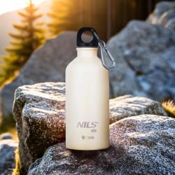 Nils Nerezová turistická láhev Camp NC3801 béžová 500 ml