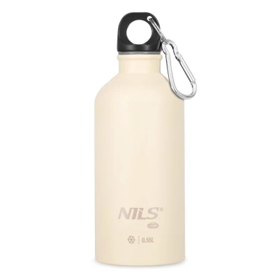 Nils Nerezová turistická láhev Camp NC3801 béžová 500 ml Nils Nerezová turistická láhev Camp NC3801 béžová 500 ml