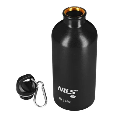 Nils Nerezová turistická láhev Camp NC3801 černá 500 ml