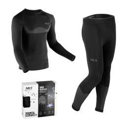 NILS Set pánského funkčního prádla BTZ0464 Magnus černé