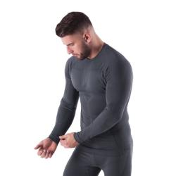NILS Pánské termo tričko Ragnar BTK0060 šedé