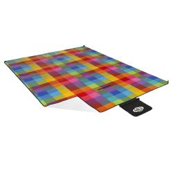 NILS CAMP Pikniková deka NC2221 farebná