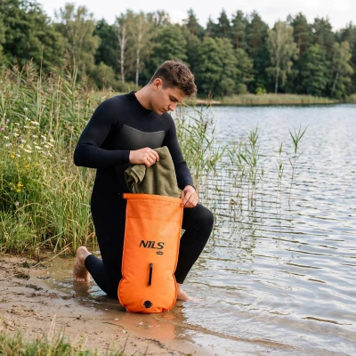 Nils Plavecká bójka Camp NC1772 3v1 oranžová