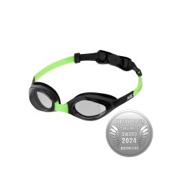 NILS Aqua Plavecké okuliare NQG170AF Junior čierne/zelené