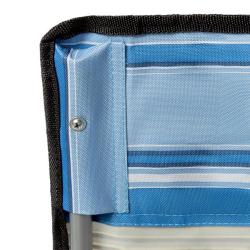 NILS CAMP Plážové křeslo NC3035 tyrkysové