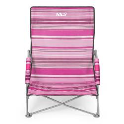 Nils Plážové křeslo Camp NC3035 růžové