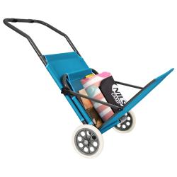 Nils Plážové lehátko se stínítkem Camp NC3307 modré