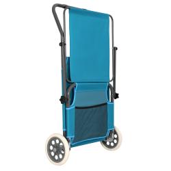 Nils Plážové lehátko se stínítkem Camp NC3307 modré