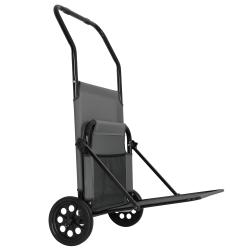 Nils Plážové lehátko se stínítkem Camp NC3307 šedé