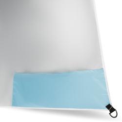 Nils Plážový slunečník / paraván Camp NC17114 240 cm modrý