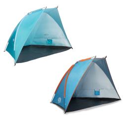 NILS Plážový stan NC8030 modrý-oranžový